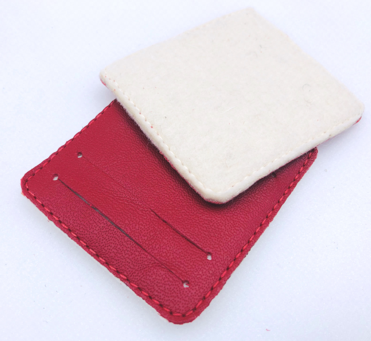 OB Range Felt Leather Slide
