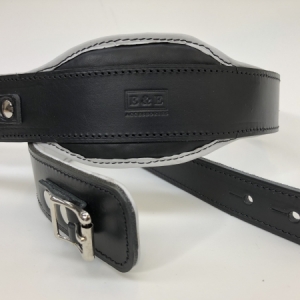 Custom Made Leather Waist Belt with Extra Padding for Comfort