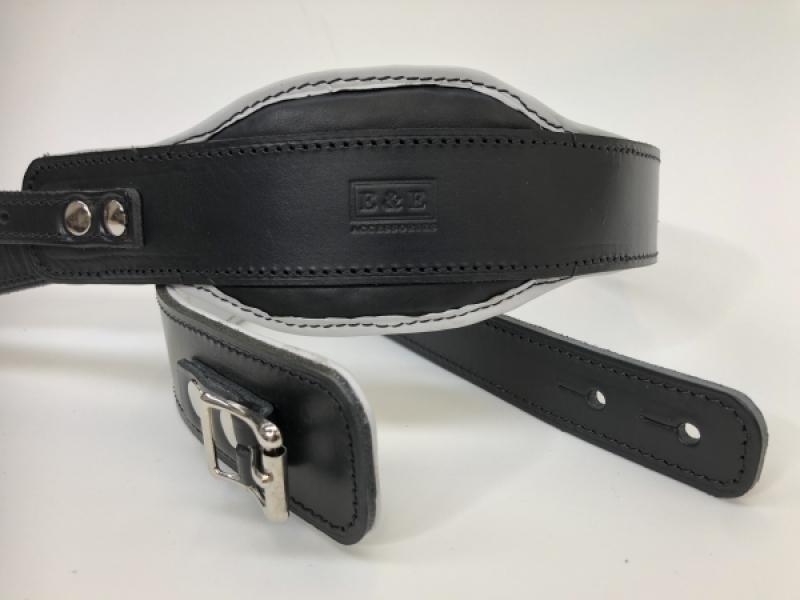 Custom Made Leather Waist Belt with Extra Padding for Comfort