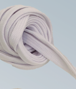 Cotton Flat Lace White