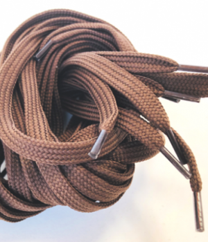 Polyester Flat Lace Brown 60cm