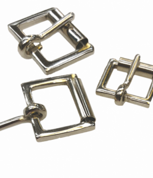Bridle Roller Buckle Nickel Plated On Steel