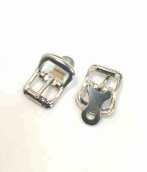 12mm Roller Buckle with Attachment Nickel Plated