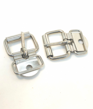 20mm Roller Buckle with Rivet Attachment & Loop