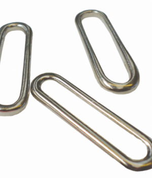 Oblong (Oval) Loop Nickel Plated