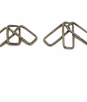 Welded Rectangular Loop Nickel Plated On Steel