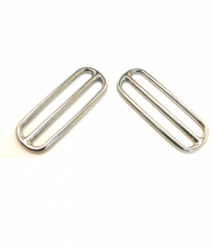 Double Loop Slide Cast Iron Nickel Plated