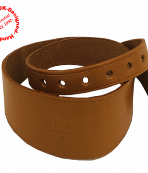Bridle Leather Cross Knee Strap