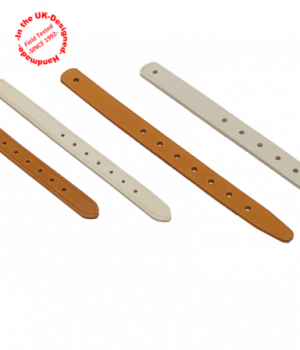 Leather Straps with Punched Holes