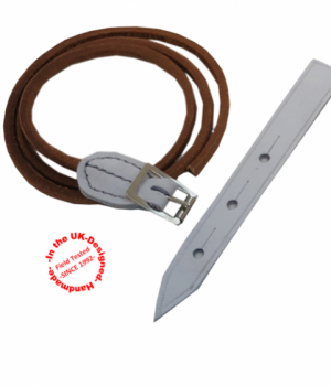 12mm Buckle with leather roller code for Shaped Waist Belt