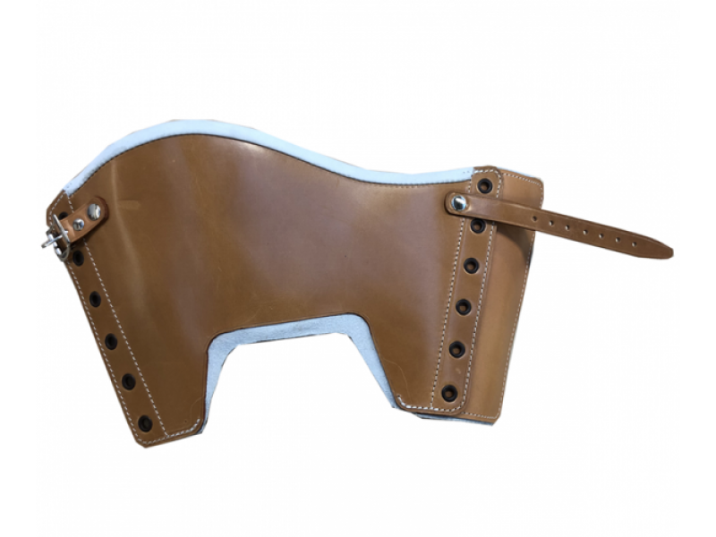 Finishing Soft Leather Corset